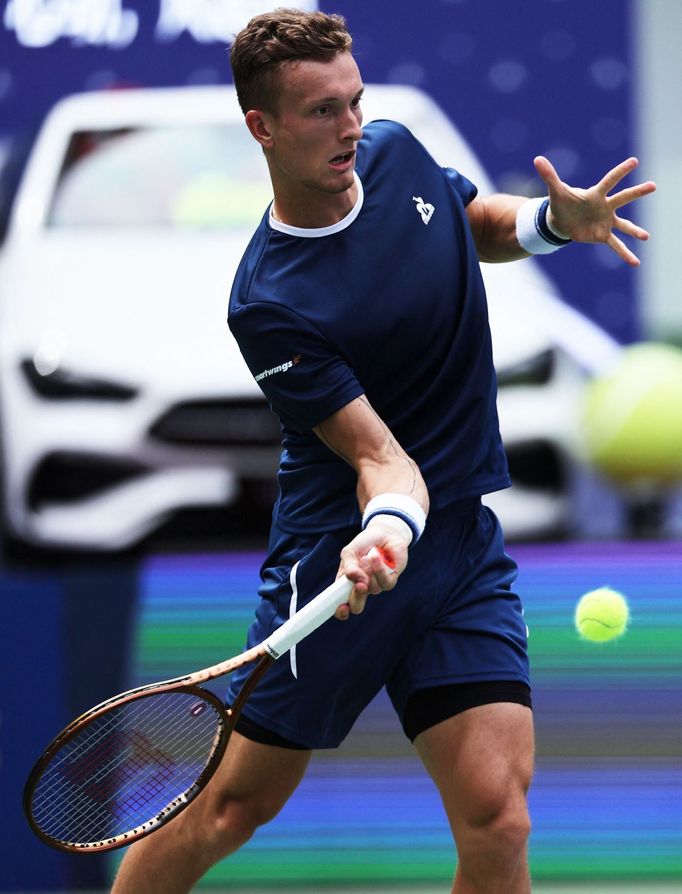 Jiří Lehečka na turnaji v Šanghaji