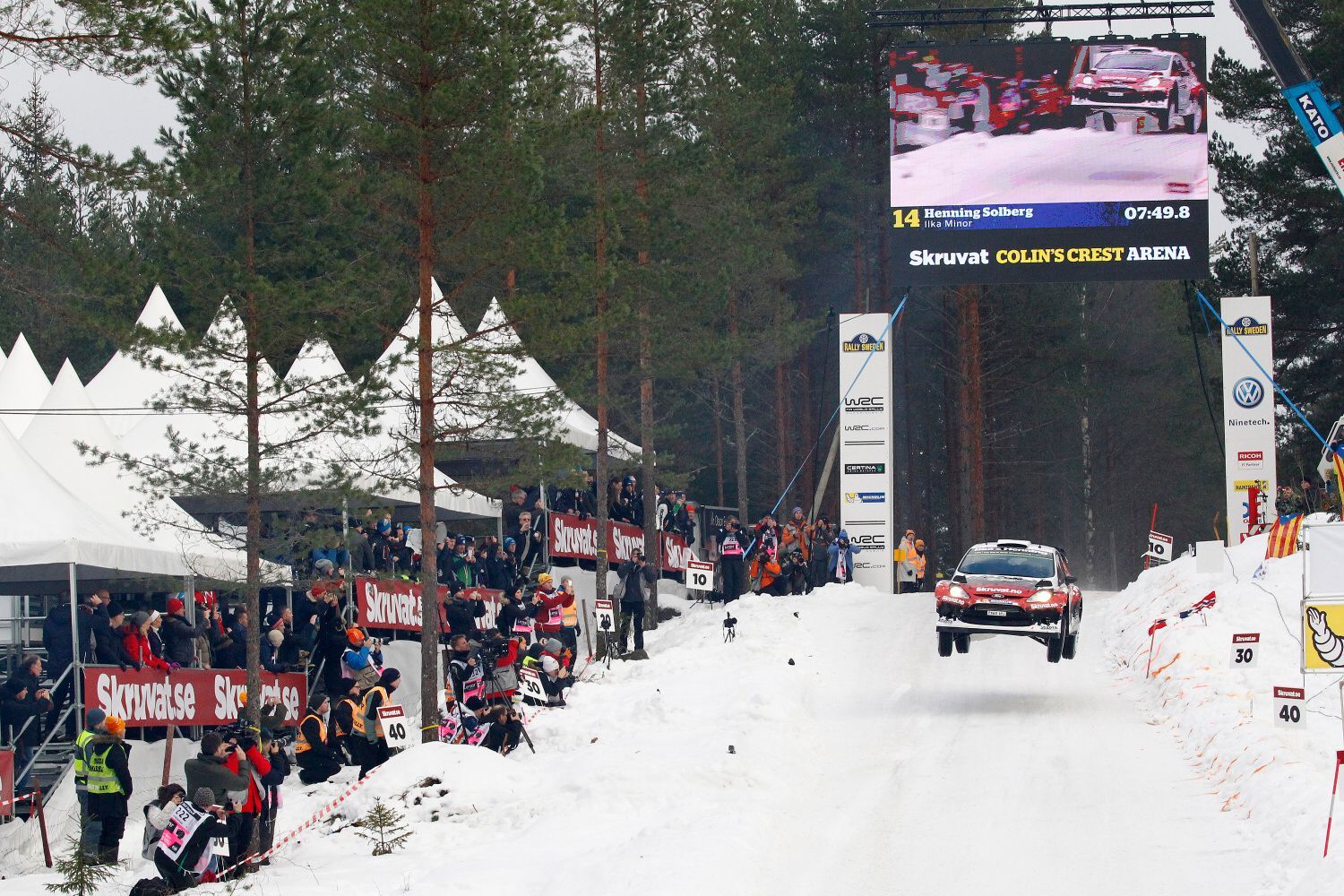 Švédská rallye 2015: Henning Solberg, Ford Fiesta RS WRC