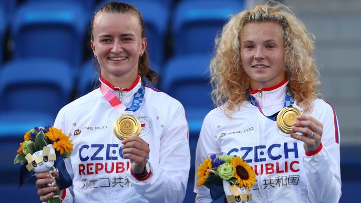"Pořád jsme nejlepší pár." Češky sní o další medaili i přes propíraný rozchod; Zdroj foto: Reuters