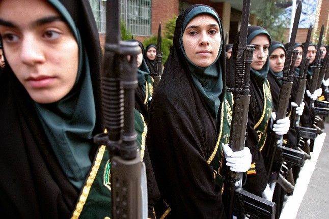 Íránské policistky