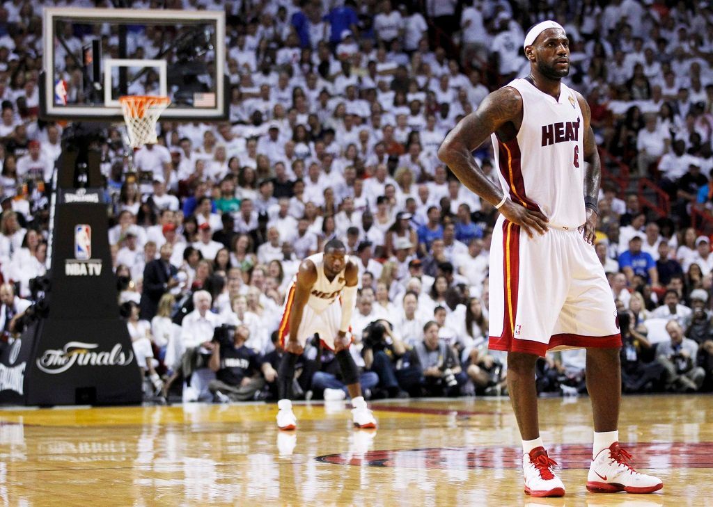 Finále NBA: Miami - Dallas (Wade a James)