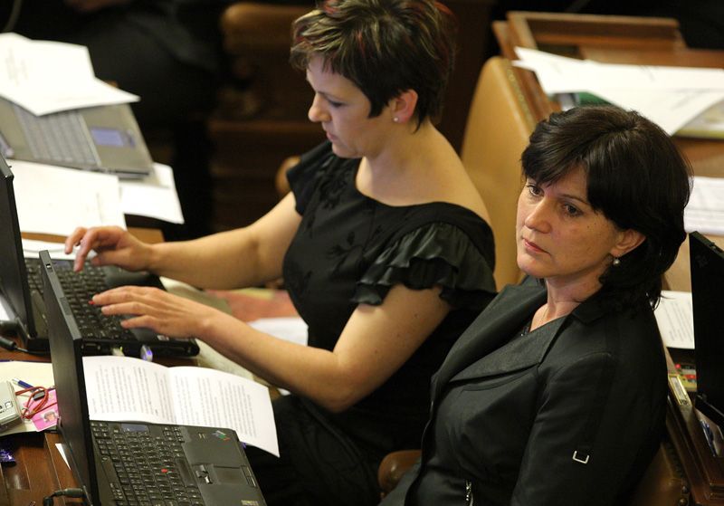 Olga Zubová a Věra Jakubková