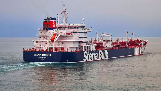 Britský tanker Stena Impero