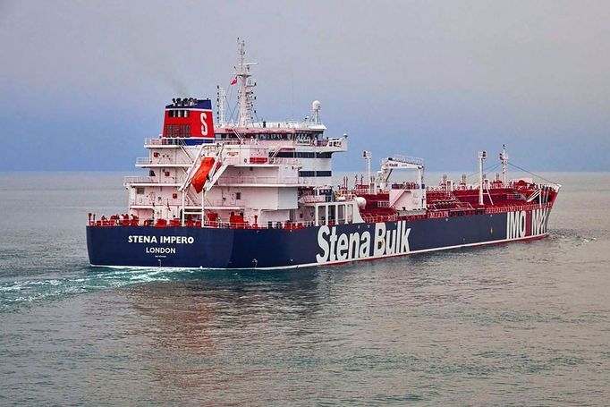 Britský tanker Stena Impero