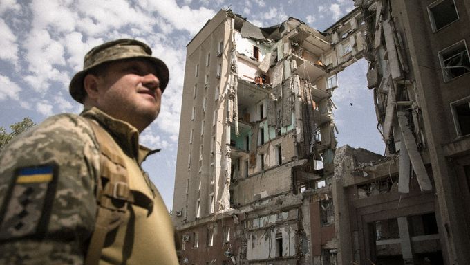 Martin Ondráček o zničeném ukrajinském městě Mykolajiv