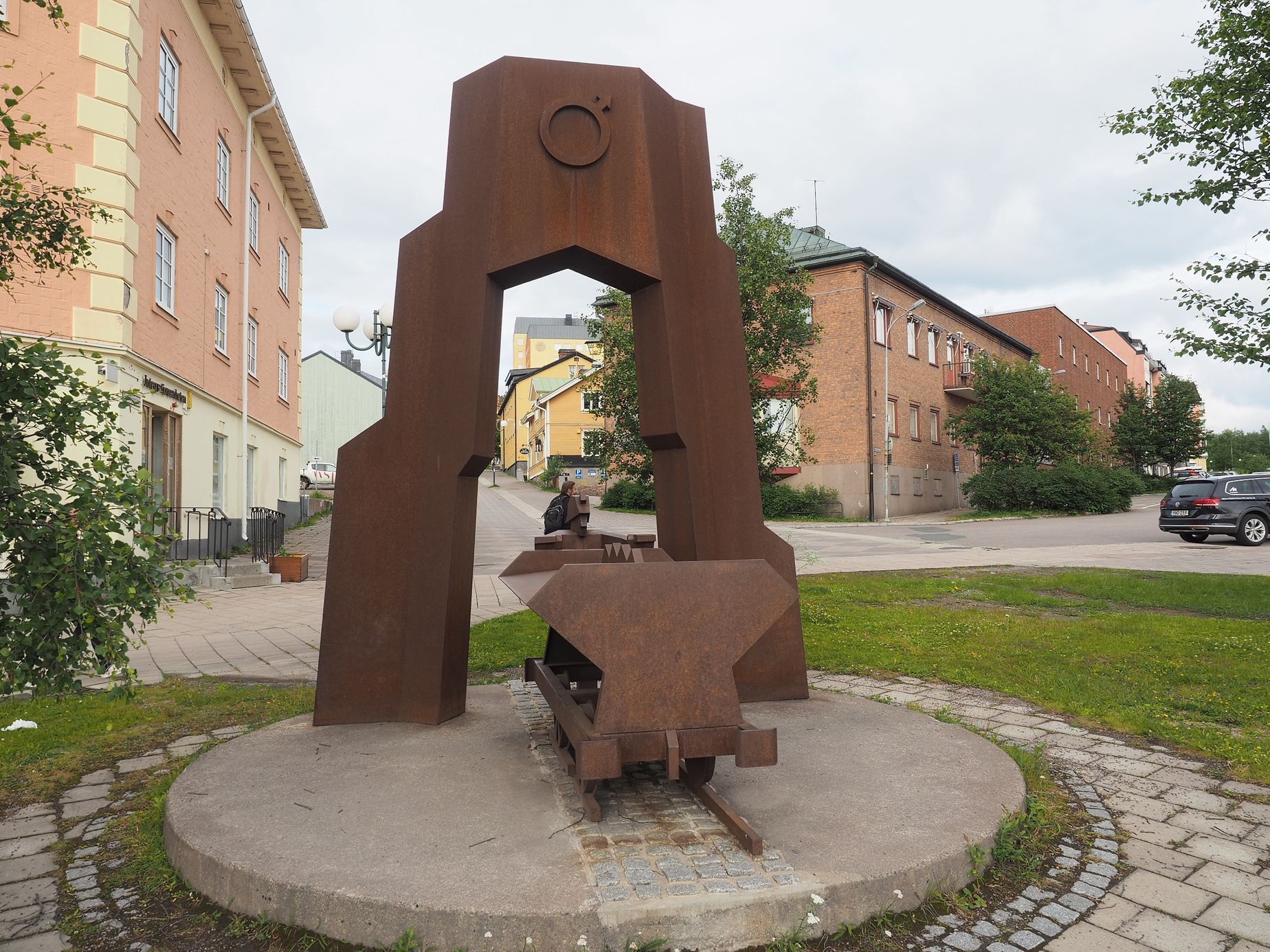 Kiruna - stěhování města kvůli těžbě rudy