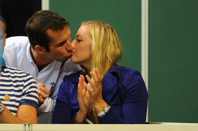 Radek Štěpánek a Petra Kvitová (2013).