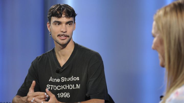 Zpěvák ADONXS, reprezentující Česko, nepostoupil do finále Eurovize; Zdroj foto: Aktuálně.cz