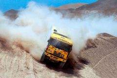Loprais na Dakaru vyhrál etapu a je mezi kamiony druhý