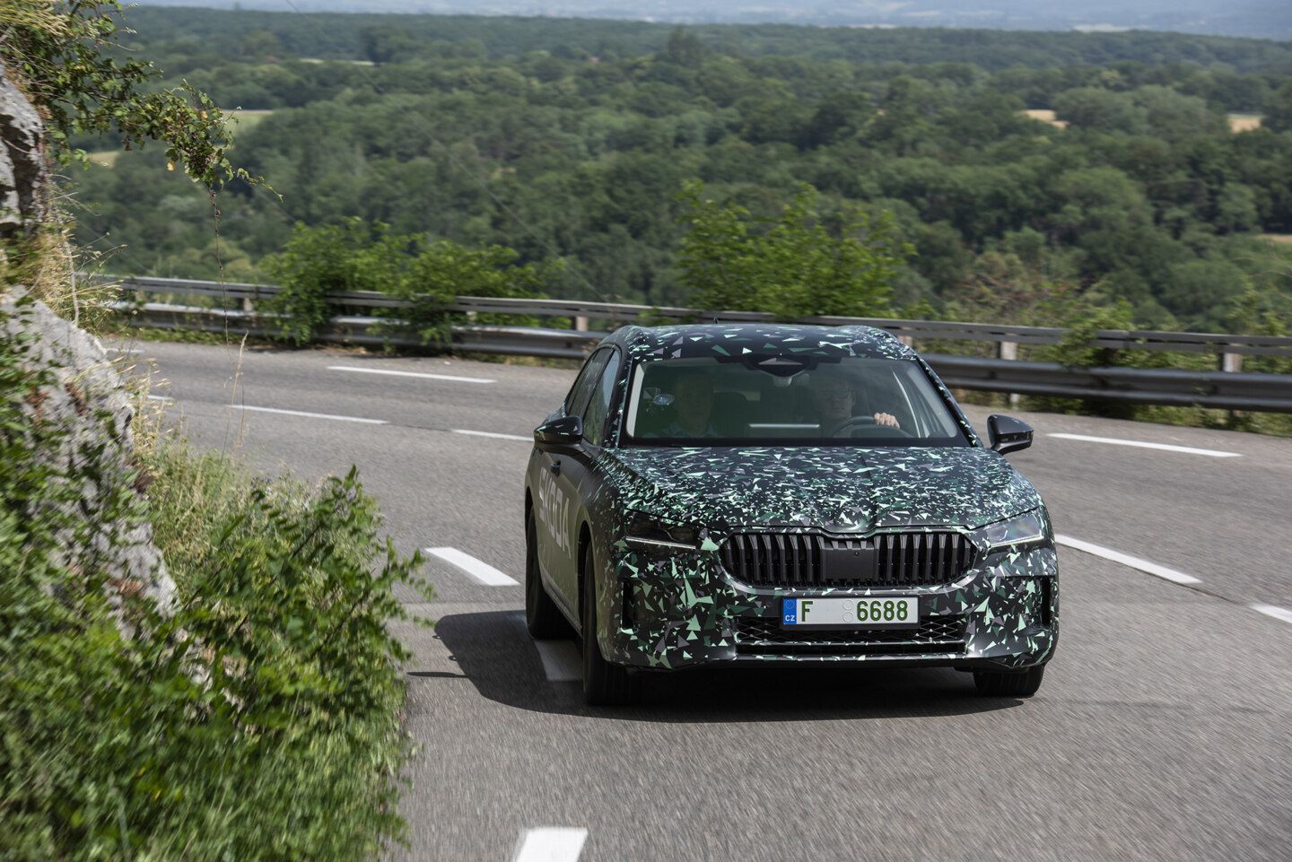 Škoda Superb IV prototyp 2023