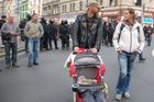 Policie byla na nohou, v Ústí se protestovalo proti Romům