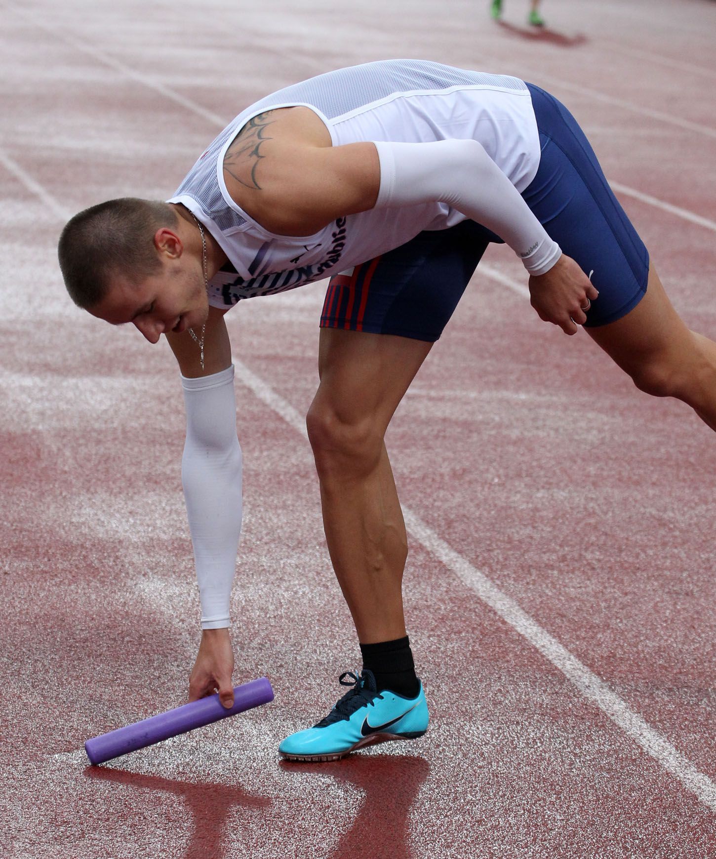 Atletka, Memoriál Josefa Odložila 2013: štafeta 4x100 m, Pavel Maslák