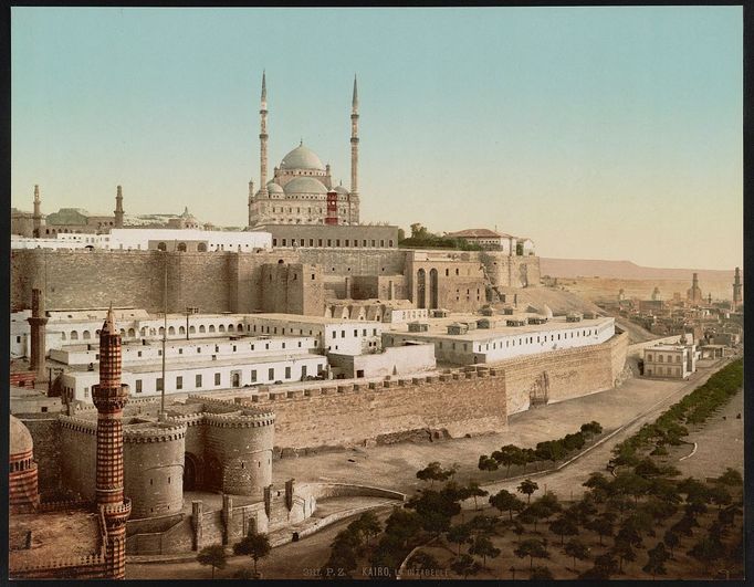 Egypt 1898 - 1905 na fotkách. Z kolekce fotochromových tisků Library of Congress