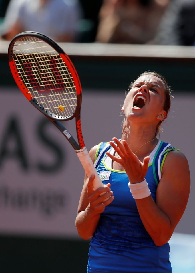 Barbora Strýcová ve 2. kole French Open