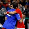 Davis Cup, finále Srbsko-ČR: Novak Djokovič a Radek Štěpánek