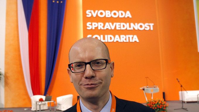 Předseda ČSSD Bohuslav Sobotka