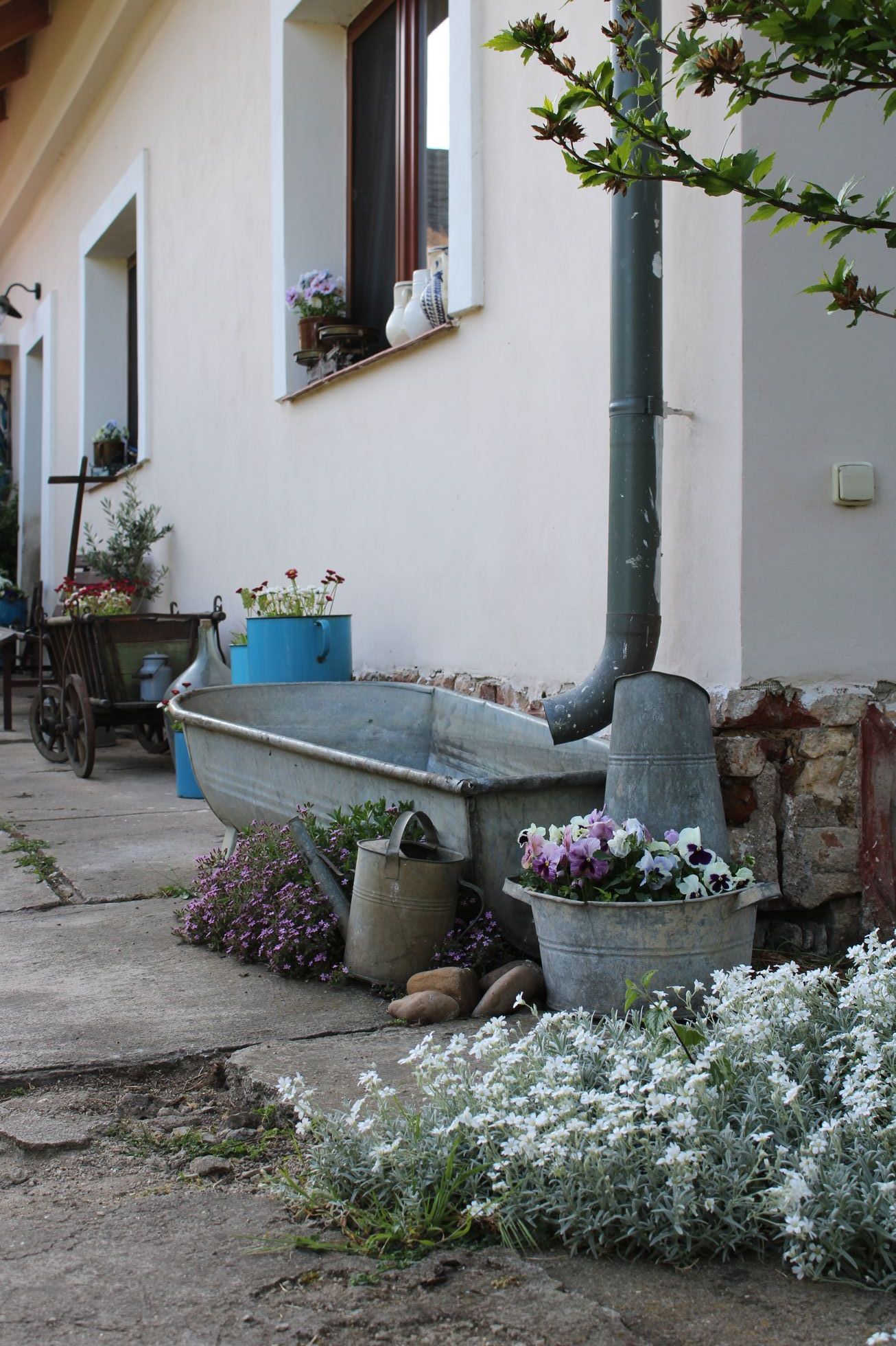 Žijeme na vsi, bydlení, rodina, dům, retro, vintage