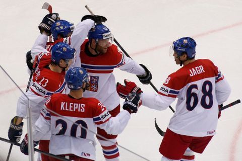 MS 2014, Česko - USA: Tomáš Hertl slaví gól