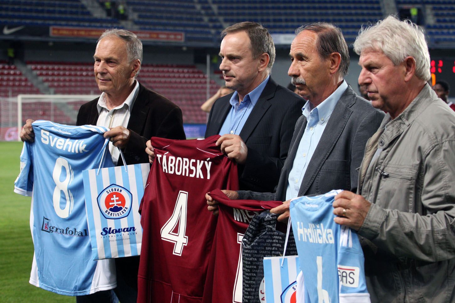 Fotbal, Sparta Praha - Slovan Bratislava: legendy