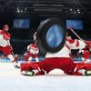 OH 2022, Peking, hokej, Česko - Dánsko, Sebastian Dahm inkasuje gól