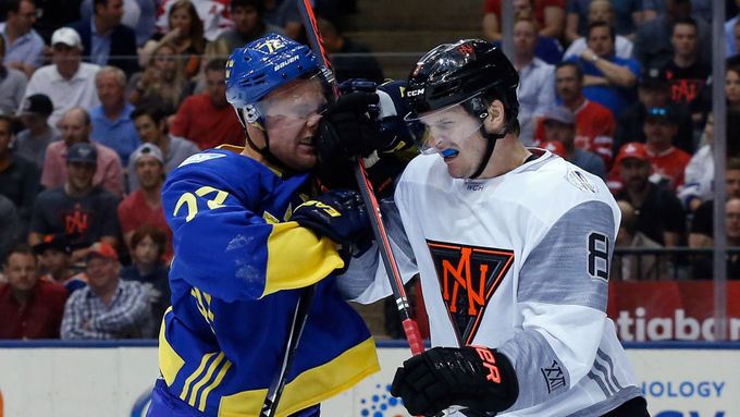 Světový pohár v hokeji: Švédsko - Severní Amerika: Patric Hornqvist, Jacob Trouba