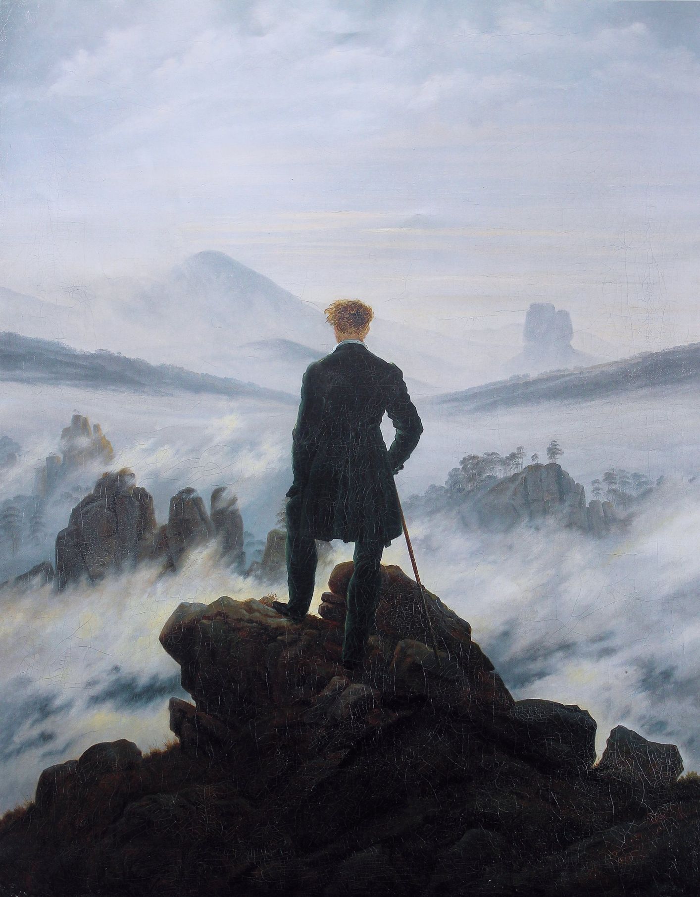 Caspar Friedrich, malba