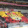 Hokej, extraliga, Slavia - Kladno: fanoušci Slavie, choreografie
