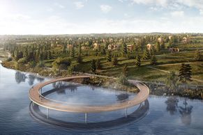 Bydlení na vodě, přístav i větrná elektrárna: Tak se změní obří uhelné jezero Medard