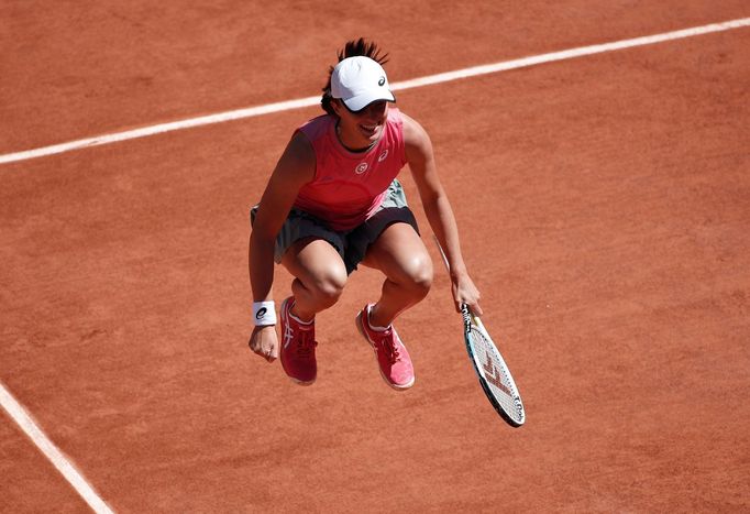 French Open, 2. den (Iga Šwiateková)