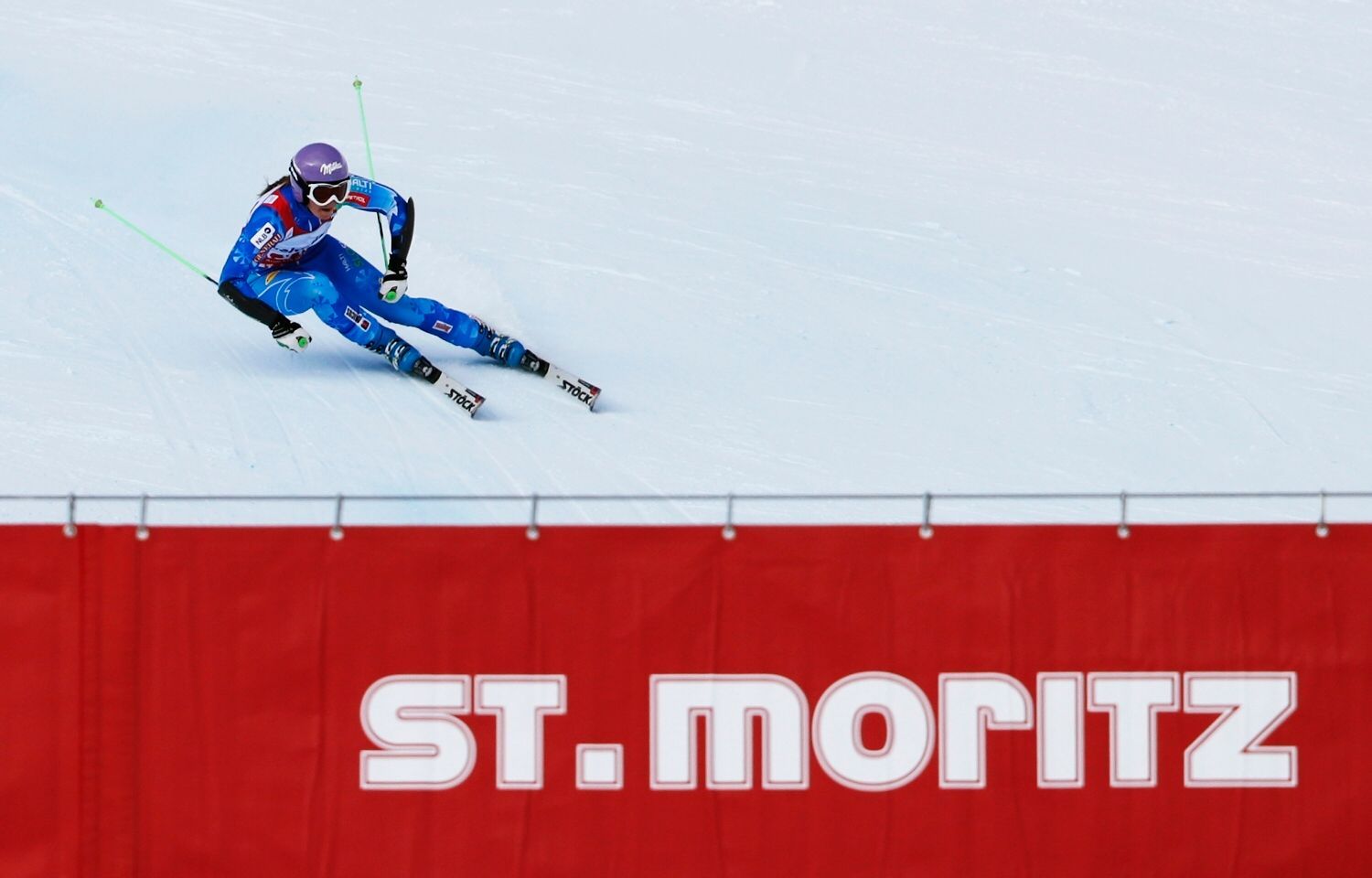 Tina Mazeová, SP ve Sv. Mořici