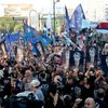 Demonstrace na podporu Karadžiče v Bělehradě