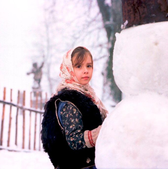 Vanda Krňanská ve filmu Krakonoš a lyžníci.