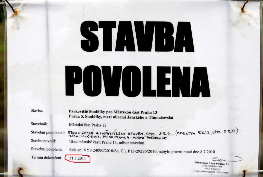 Parkoviště Velká Ohrada