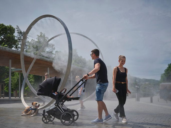 Rekonstrukce tržiště Pod kaštany ve Zlíně. Kategorie Urbanismus.