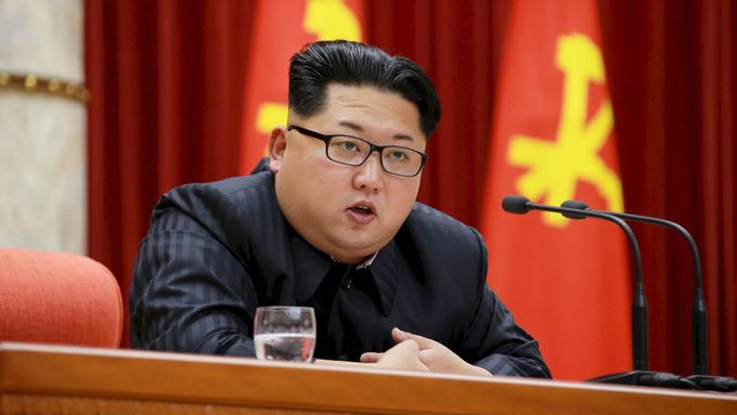 Severokorejský prezident Kim Čong-un.