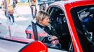 Navigátorka Sabrina De Castelliová s vozem Alpine na Rallye Pačejov 2021