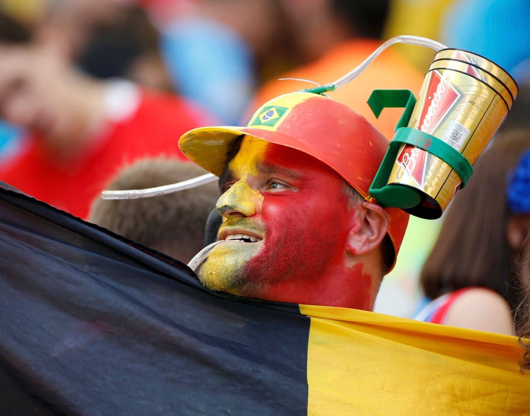 Fanoušci Belgie na MS ve fotbale 2014