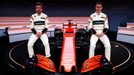 F1 2017: Fernando Alonso a Stoffel Vandoorne, McLaren-Honda MCL32