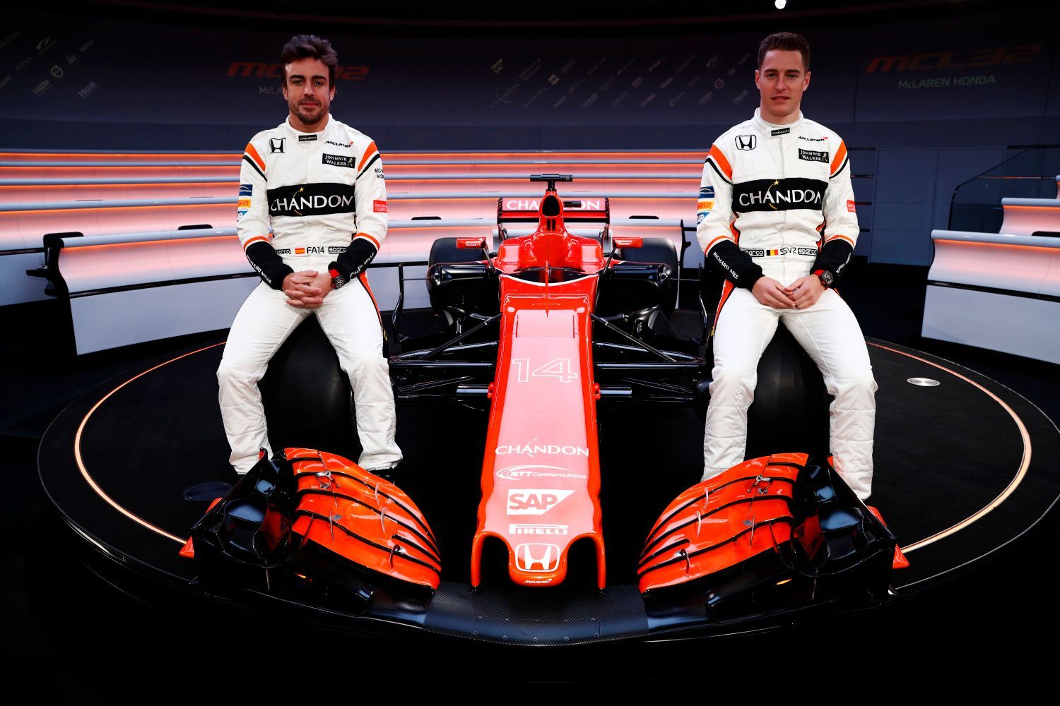 F1 2017: Fernando Alonso a Stoffel Vandoorne, McLaren-Honda MCL32