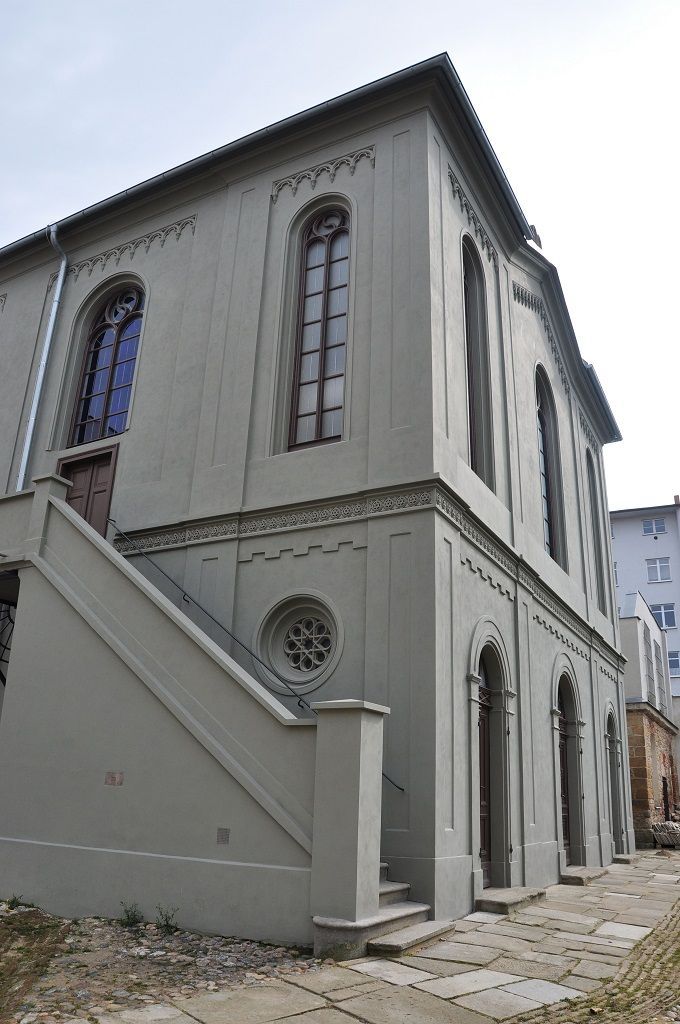 Stavba Plzeňského kraje Stará synagoga v Plzni
