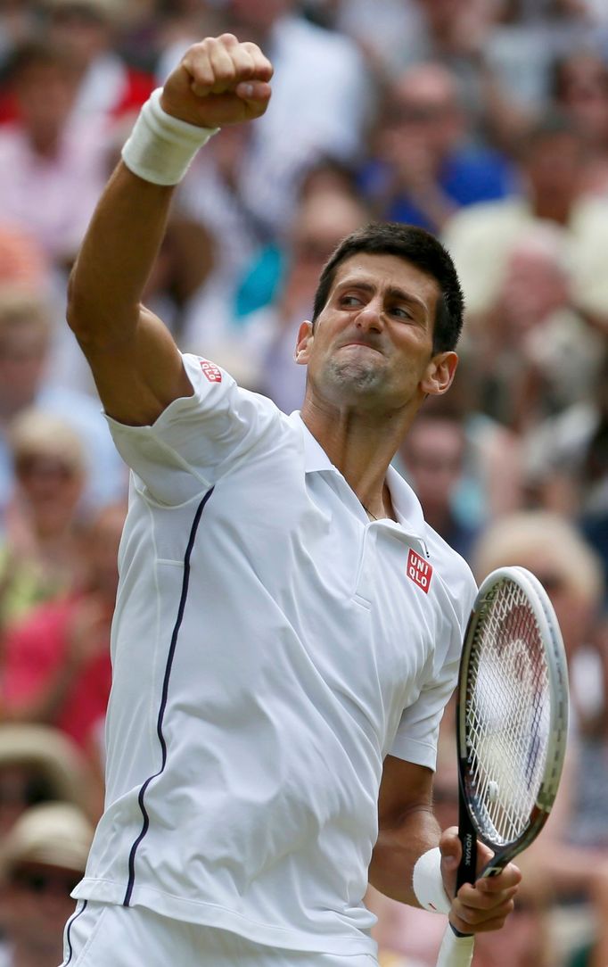 Novak Djokovič na Wimbledonu 2014