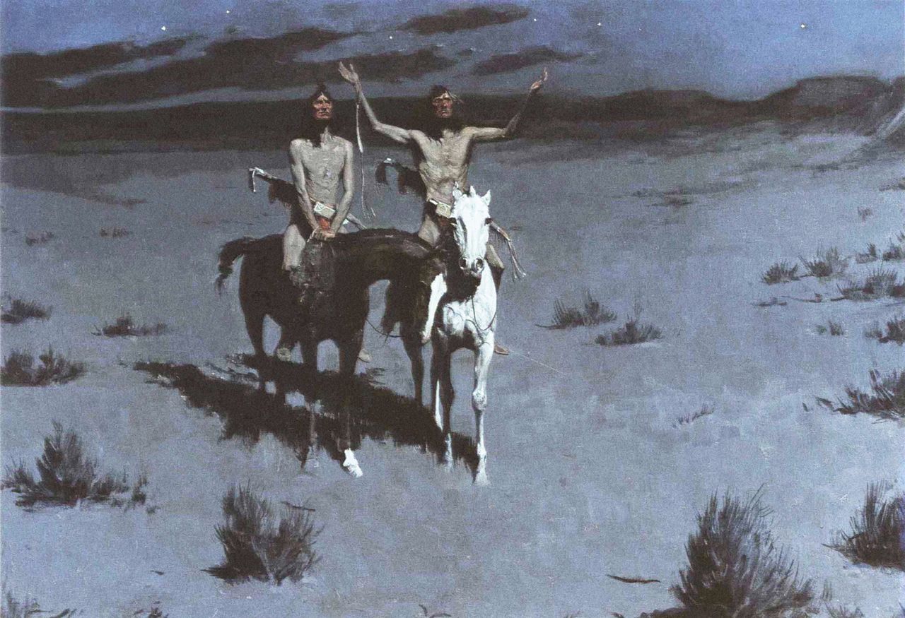 Jednorázové užití / Fotogalerie / Nádherné obrazy z Divokého západu od amerického malíře, který předběhl Zdeňka Buriana