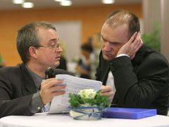 Kongres ODS: Marek Benda a Ivan Langer