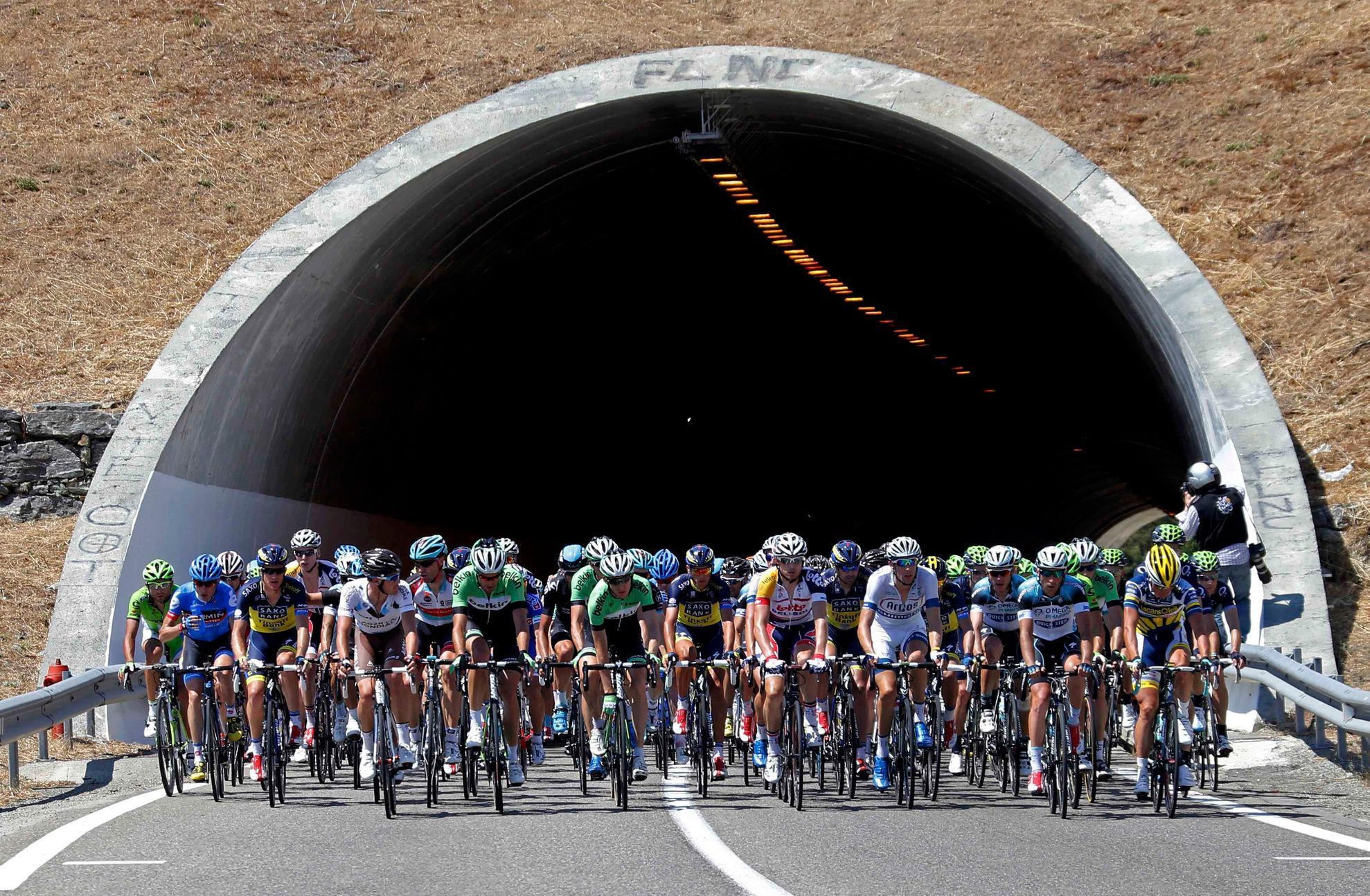 Tour de France 2013: tunel