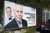 Bedřich Moldan využivá v kampani i image předsedy TOP 09 Karla Schwarzenbergra