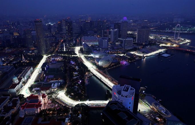 F1, VC Singapuru 2019: okruh Marina Bay