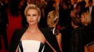 Actress Charlize Theron arrives at the Metropolitan Museum of Art Costume Institute Gala Benefit celebrating the opening of &quot;Charles James: Beyond Fashion&quot; in N