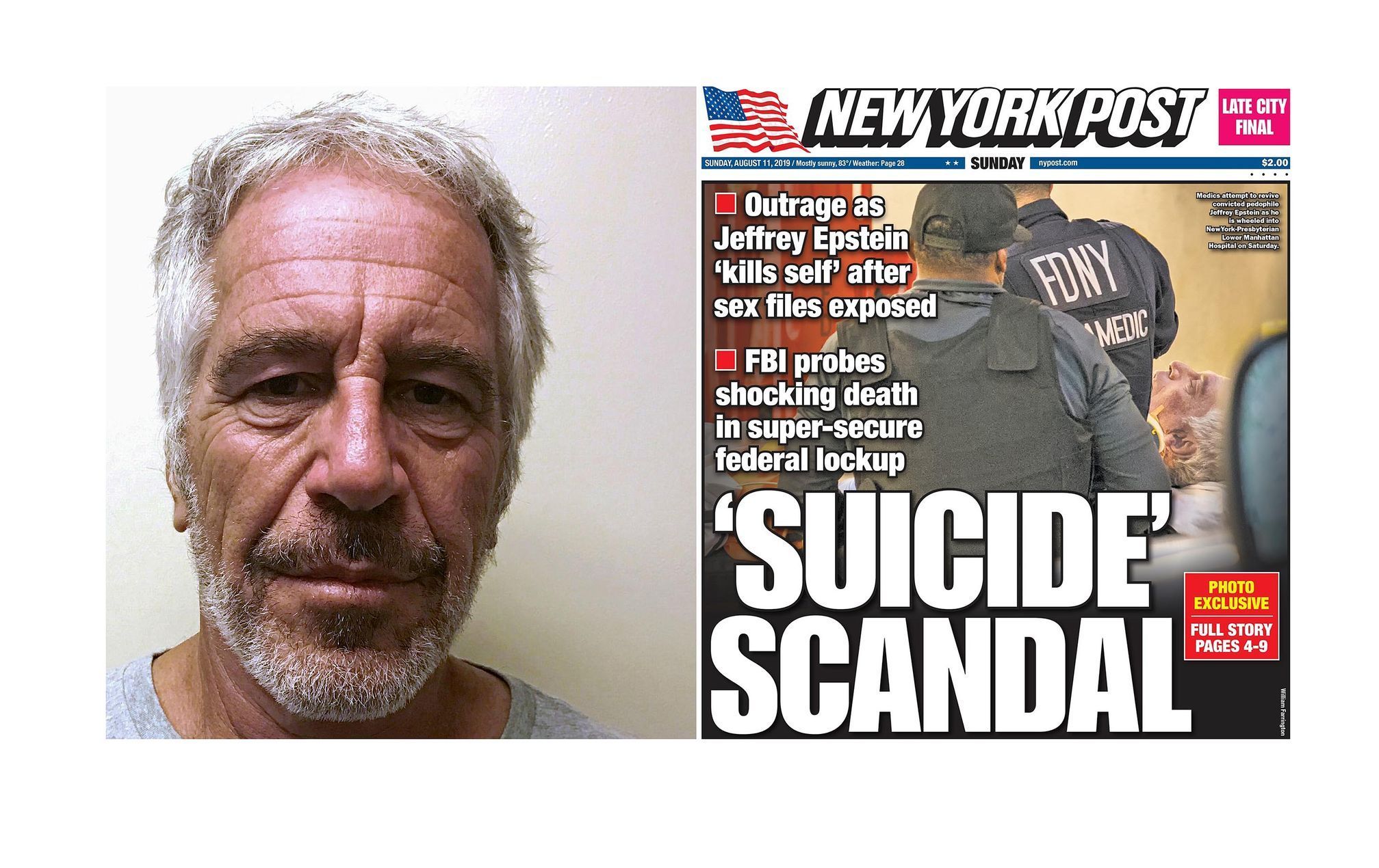 Jeffrey Epstein, ostrov, kriminalita, prostituce