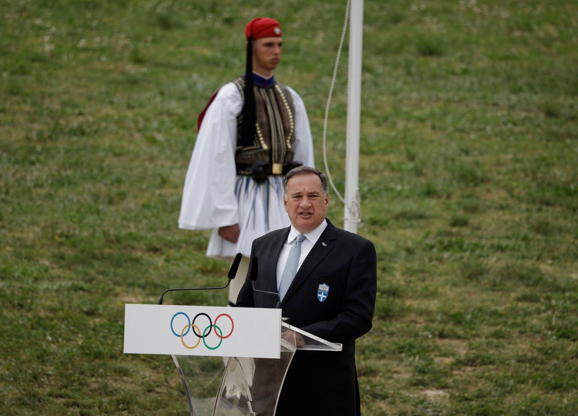 Zapálení olympijského ohně pro OH 2024
