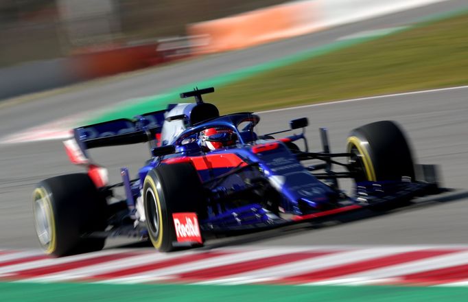 Testy F1 2019, Barcelona I: Daniil Kvjat, Toro Rosso